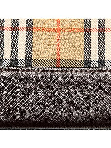 Burberry Haymarket Check Canvas Tote (view 2)