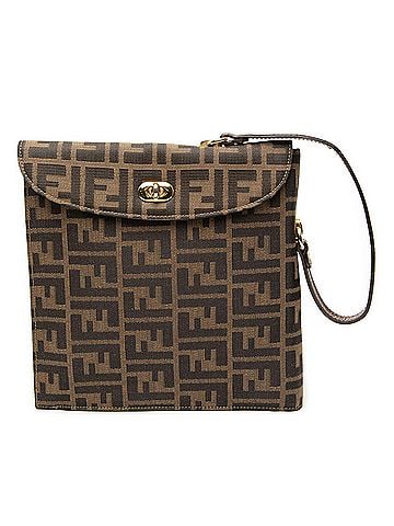 Fendi Zucca Canvas Handbag (view 1)