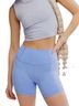 Free People Solid Purple Athletic Shorts Size XL - photo 1