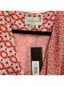 Sachin + Babi 100% Polyester Graphic Pink Orange Short Sleeve Blouse Size 4 - photo 7