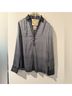 Etcetera Graphic White Blue Blouse Size 4 - photo 2