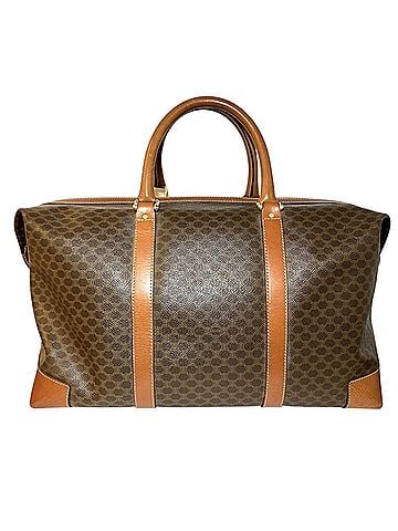 Céline Celine CELINE Boston bag Macadam leather (view 2)