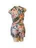 P.J. Salvage Floral Pink Orange Sleeveless Top Size S - photo 2