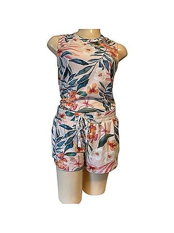 P.J. Salvage Floral Lounge Set Sleeveless Top (view 1)