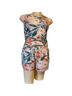 P.J. Salvage Floral Pink Orange Sleeveless Top Size S - photo 1