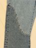 Levi's 100% Cotton Color Block Solid Blue Jeans Size 28 - photo 5
