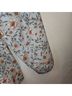 Leith 100% Polyester Floral Multi Color Gray Jumpsuit Size S - photo 7