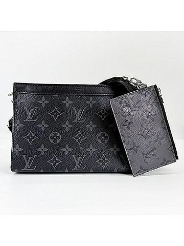 Louis Vuitton Louis Vuitton Gaston Wearable Wallet Monogram Eclipse Reverse Canvas M81124 (view 1)