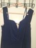 City Studio 95% Polyester 5% Spandex 100% Polyester Blue Casual Dress Size 16 - photo 4