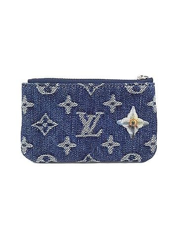 Louis Vuitton Louis Vuitton Monogram Flower Denim Pochette Cle M27561 Coin &amp; Key Case (view 2)