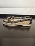 Coach Print Brown Tan Flats Size 6 - photo 5