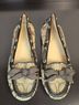Coach Print Brown Tan Flats Size 6 - photo 3