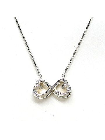 Tiffany & Co. Tiffany &amp; Co. Paloma Picasso Double Loving Heart Chain Necklace (view 2)