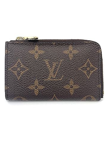 Louis Vuitton Louis Vuitton Porte Clés Noir Monogram M83612 Coin Case Key Blue Women's LOUIS VUITTON (view 1)