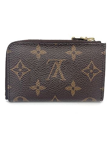 Louis Vuitton Louis Vuitton Porte Clés Noir Monogram M83612 Coin Case Key Blue Women's LOUIS VUITTON (view 2)