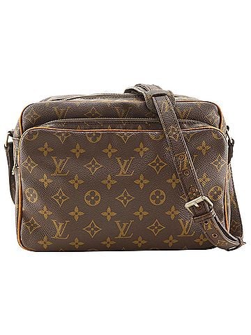 Louis Vuitton Louis Vuitton Migratour Shoulder Bag, Monogram Canvas, Brown, A5 size, Unisex (view 1)