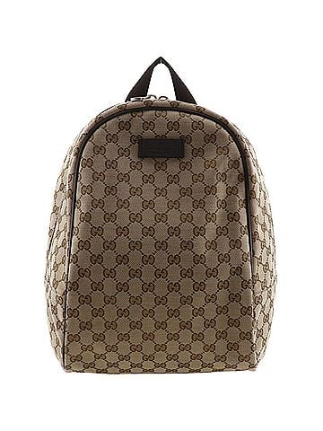 Gucci Gucci GUCCI Backpack, Rucksack, Daypack, Bag 449906, GG Canvas, Brown, 2-way, A4 size, Double Unisex (view 1)