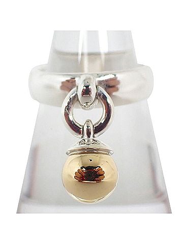 Tiffany & Co. TIFFANY &amp; Co. 925 750 Door Knock Ball Combination Ring (view 1)