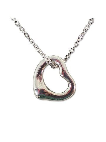 Tiffany & Co. TIFFANY &amp; Co. 925 Heart Pendant Necklace (view 1)