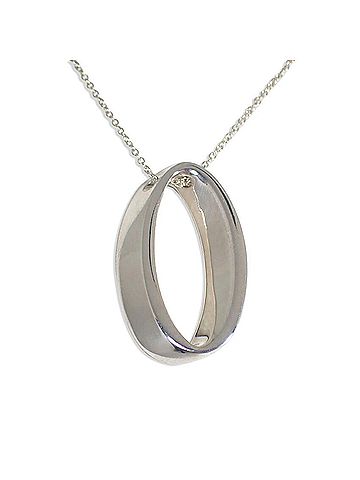 Tiffany & Co. TIFFANY &amp; Co. 925 Oval Pendant Necklace (view 2)