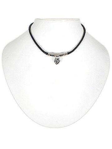 Hermès HERMES Vivirite Fantasy Heart Choker Necklace (view 2)