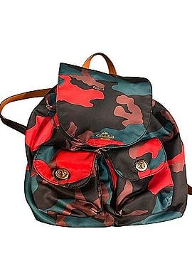 black and red coach backpack a dedicated laptop sleeve and plenty of space for notebooks Coach Court Buffalo Plaid Check