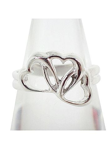 Tiffany & Co. TIFFANY &amp; Co. 925 Triple Heart Ring (view 1)