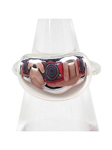 Tiffany & Co. TIFFANY &amp; Co. 925 Bean Ring (view 1)