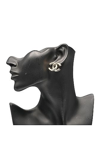 Chanel Chanel Coco Mark Earrings ABF155 Gold Plated B25P Approx. 18.2g (view 2)