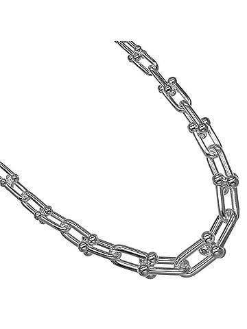 Tiffany & Co. Tiffany HardWear Graduated Link Necklace, Sterling Silver 925, Approx. 107.3g, TIFFANY &amp; Co. (view 1)