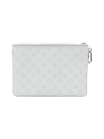Louis Vuitton Louis Vuitton White Monogram Logo Zipped Handbag Pouch GM M68310 (view 2)