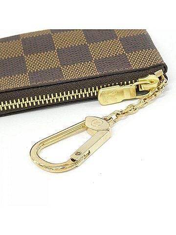 Louis Vuitton Louis Vuitton Damier Card Key Case Pochette Clé N62658 Coin &amp; (view 2)