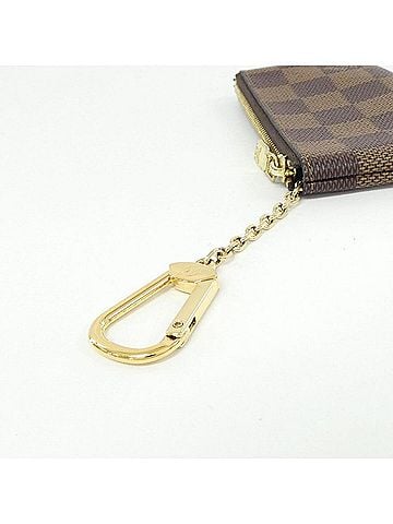 Louis Vuitton Louis Vuitton Damier Card Key Case Pochette Clé N62658 Coin &amp; (view 2)