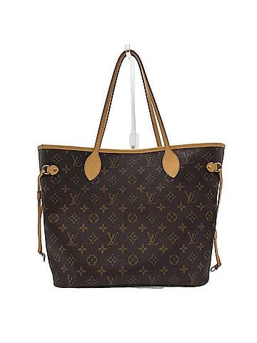Louis Vuitton Louis Vuitton Neverfull MM Tote Bag, Monogram, Brown, M40156, Women's, LOUIS VUITTON (view 1)