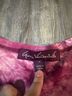 Gloria Vanderbilt Tie-dye Multi Color Short Sleeve Blouse Size M - photo 3