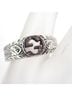 Gucci 100% Sterling Silver Multi Color GUCCI 925 Interlocking G Ring One size - photo 6