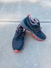 Asics Gray Orange Sneakers Size 8 - photo 5