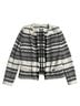 IRO Stripes Black White Jacket Size 4 - photo 1
