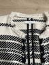 IRO Stripes Black White Jacket Size 4 - photo 4