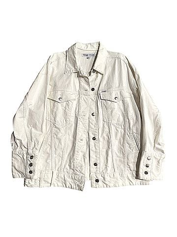 Wrangler x Staud Denim Jacket (view 1)