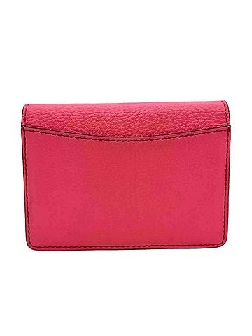 Burberry Burberry Chain Wallet, Purse, Shoulder Bag, Pouch, Neon Pink Leather, Women's BURBERRY (view 2)