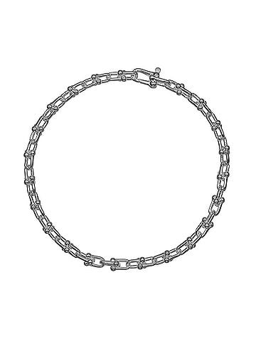 Tiffany & Co. Tiffany HardWear Microlink Bracelet, wrist circumference approx. 17cm, 925 sterling silver, 7.01g. (TIFFANY&amp;Co.) (view 1)