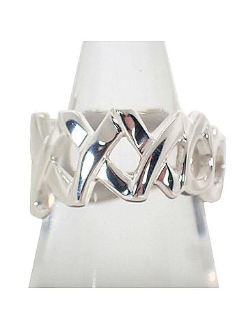 Tiffany & Co. TIFFANY &amp; Co. 925 Paloma Picasso Love Kiss Eternity Ring (view 2)