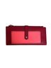 Fossil 100% Leather Red Pink Leather Clutch One size - photo 1