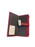 Fossil 100% Leather Red Pink Leather Clutch One size - photo 4
