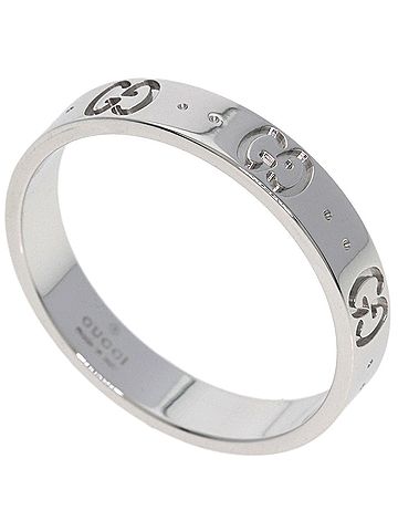 Gucci Gucci Icon #21 Ring - 18K White Gold Women's GUCCI (view 1)