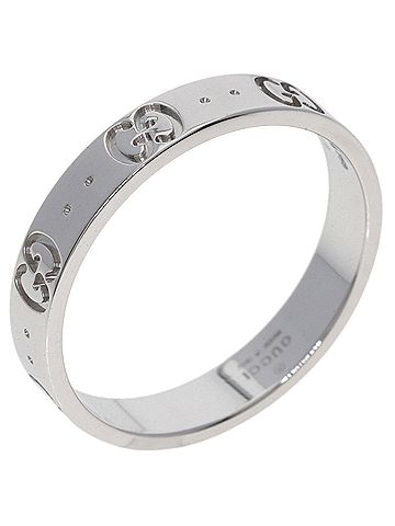 Gucci Gucci Icon #21 Ring - 18K White Gold Women's GUCCI (view 2)
