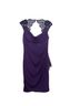 Xscape 100% Polyester 35% Nylon 45% Rayon Purple Cocktail Dress Size 12 - photo 1