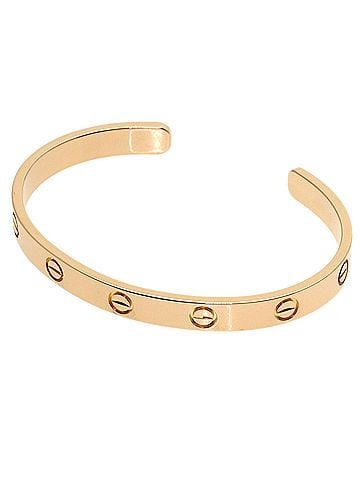 Cartier Cartier Open Love Bracelet #17, 18K Pink Gold, Women's Bracelet, CARTIER (view 1)