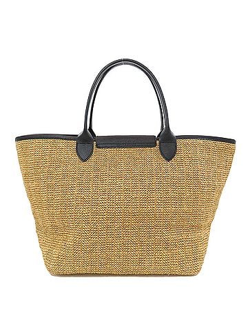 Longchamp Longchamp Le Pliage Basket Bag Tote Leather/Straw-like Material Women's (view 2)